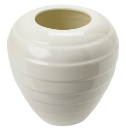 Vase Gabby, cream, 18x18cm