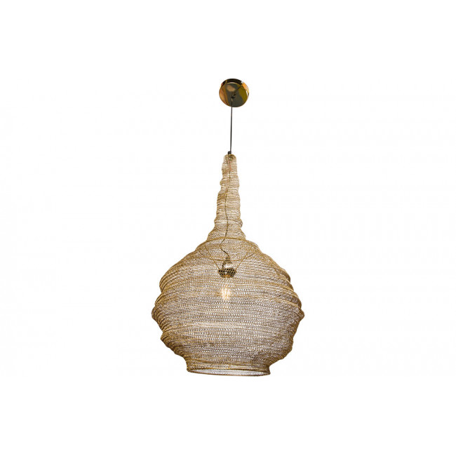 Ceiling lamp Linde, brass colour, E27 25W(max), D54x110cm