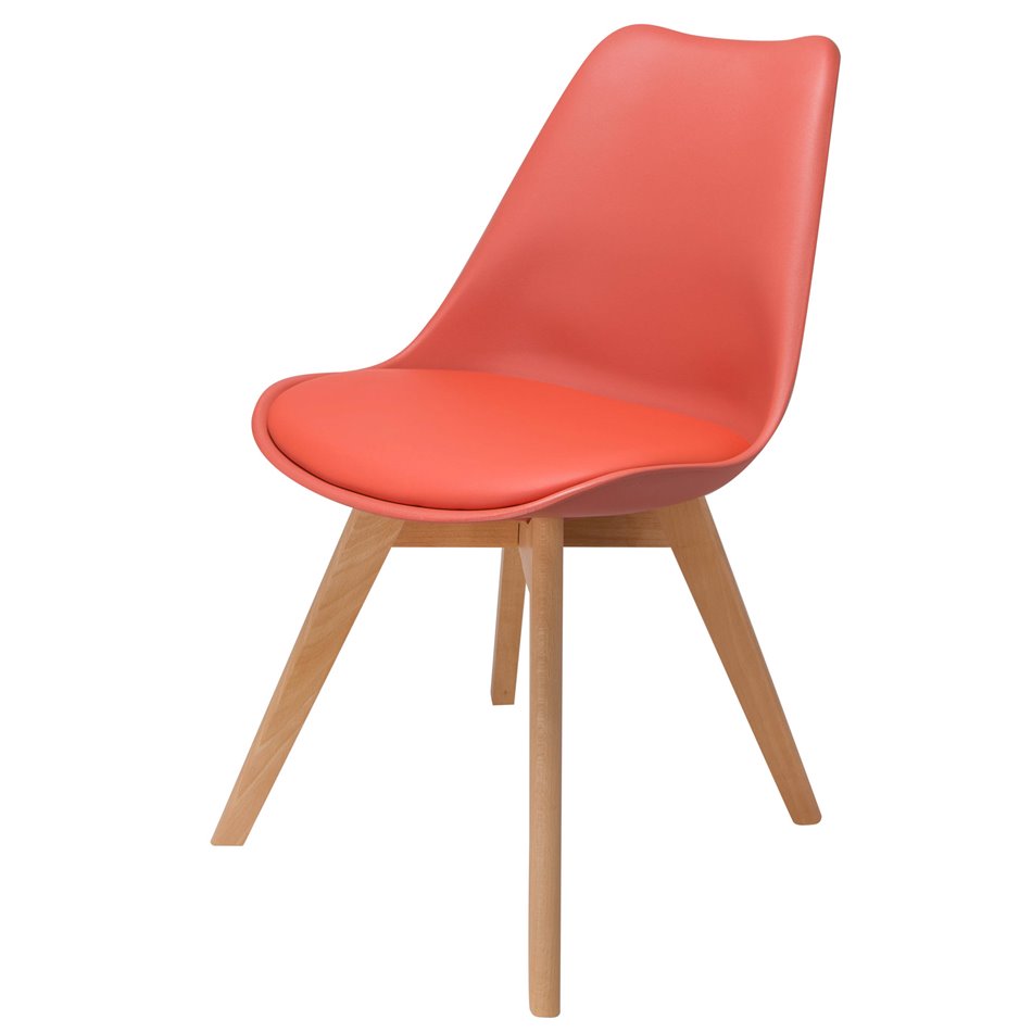 Chair Baya, teraccotta, H82x52.5x48cm, seat height 46cm