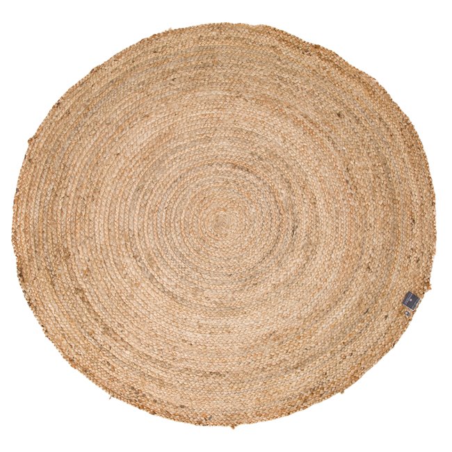 Ковер Jute, натуральный цвет, D120см
