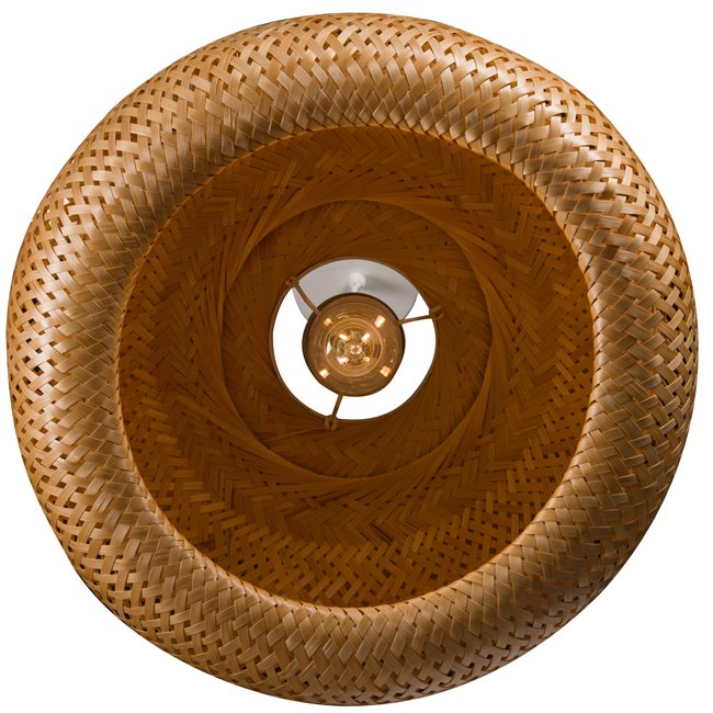 Подвесной светильник Bamboo, натуральный, E27, 40W(MAX), D46x H80см
