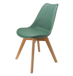 Chair Baya, khaki, H82x52.5x48cm, seat height 46cm