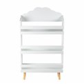 Bookcase Cloud, white, 58x100x18cm