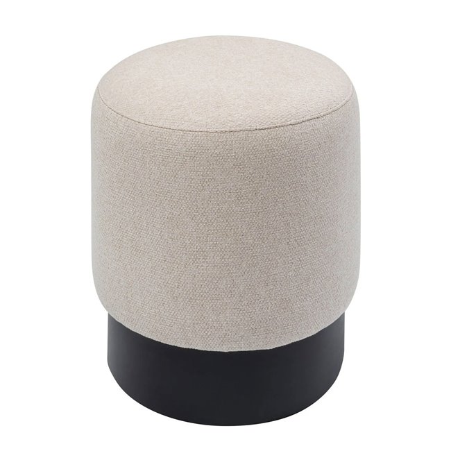 Stool Cherry Cream, H44xD36cm