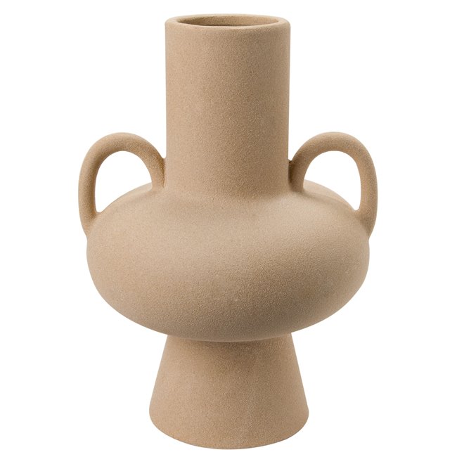 Ваза Stefanya, бежевая, H23cm