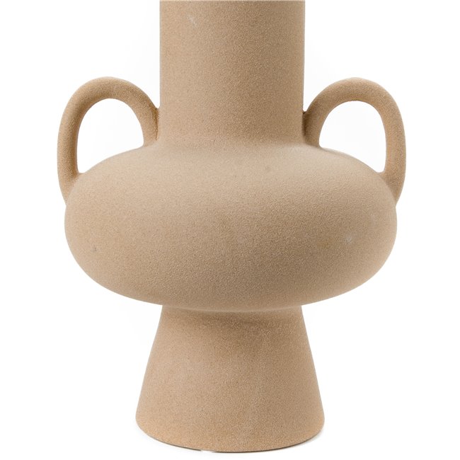 Ваза Stefanya, бежевая, H23cm