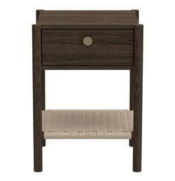Bedside table Acmonfort, brown, H60x43.5x40cm