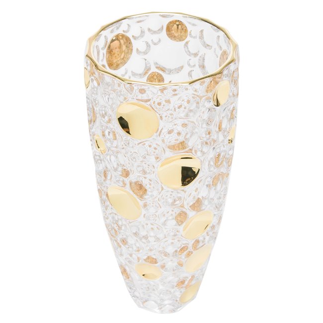 Crystal vase Lisboa, H35cm