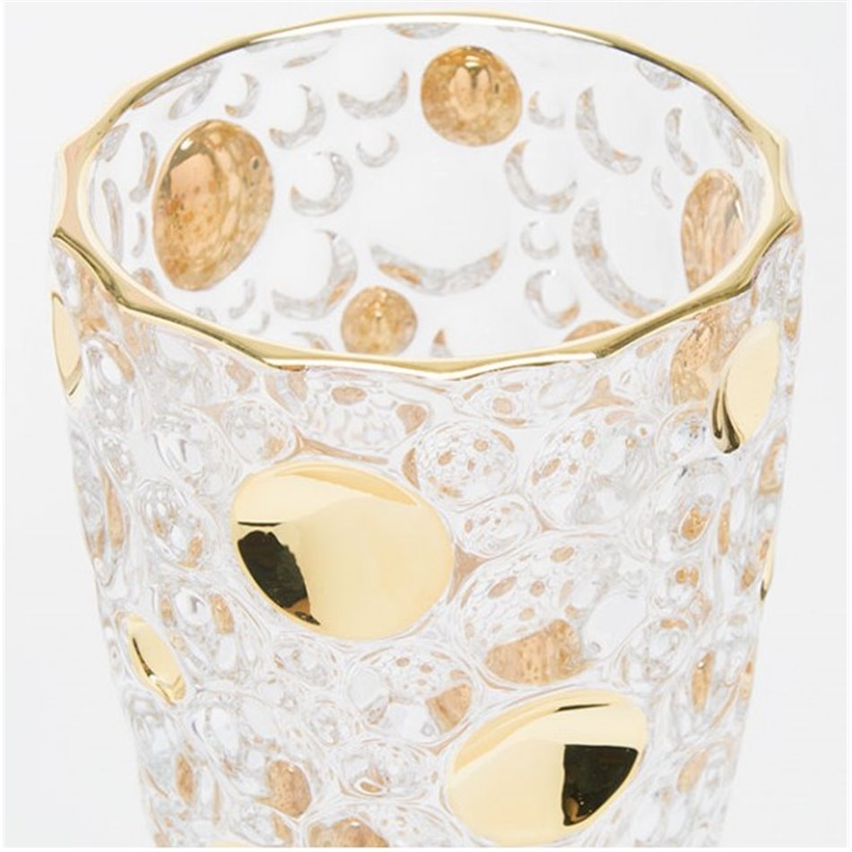 Crystal vase Lisboa, H35cm