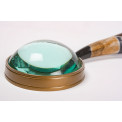 Magnifier with horn handle, 28x11x5cm