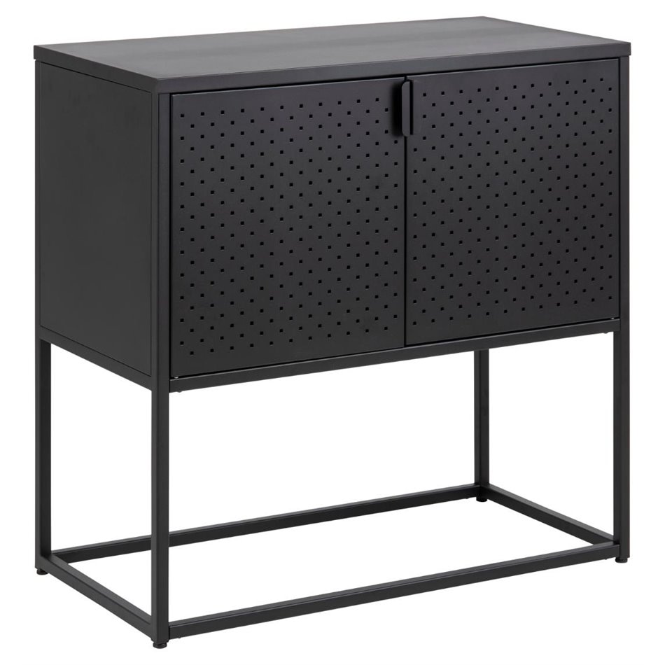 Sideboard Acevton, black, H80x82x40cm 