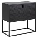 Sideboard Acevton, black, H80x82x40cm 