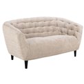 Sofa Aria, 2-seater, beige, H78x150x84cm, seat height 46cm