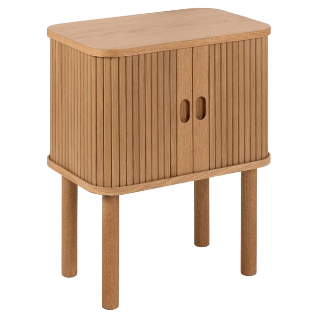 Bedside table Angley, natural color, H60x45x30cm 