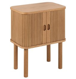 Bedside table Angley, natural color, H60x45x30cm 