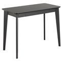 Desk Aroxby, black, H75x100x50cm 