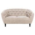 Sofa Aria, 2-seater, beige, H78x150x84cm, seat height 46cm