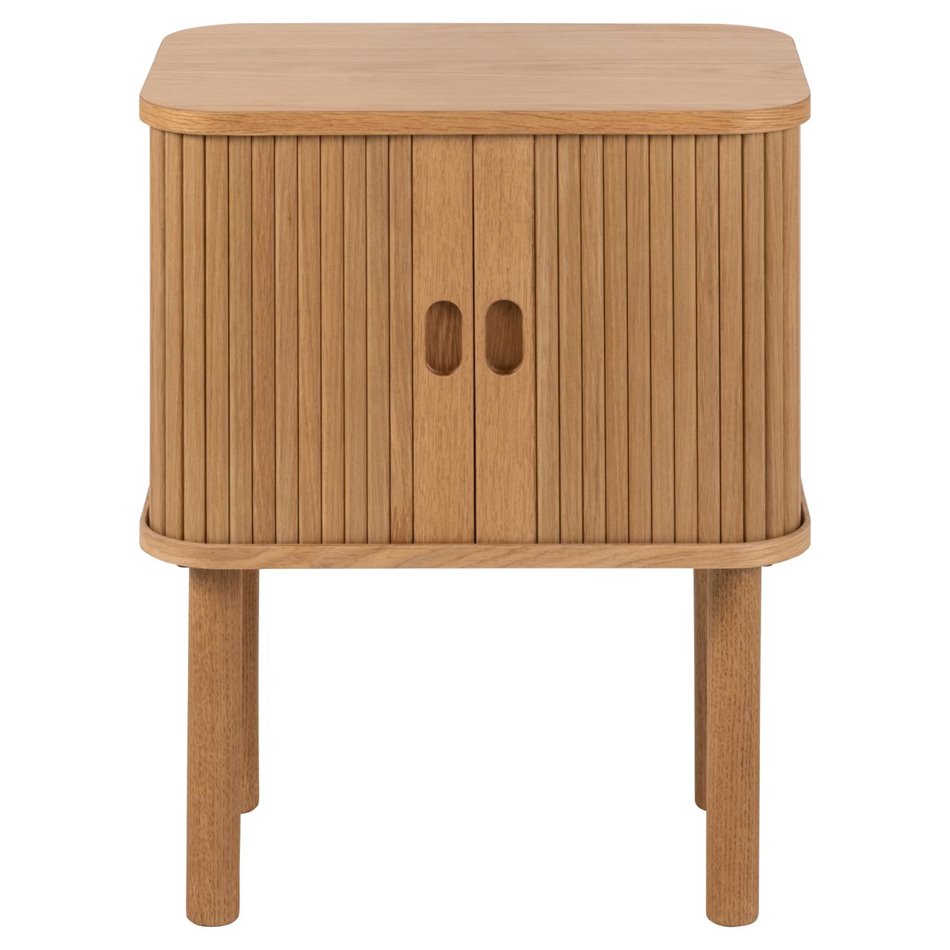 Bedside table Angley, natural color, H60x45x30cm 
