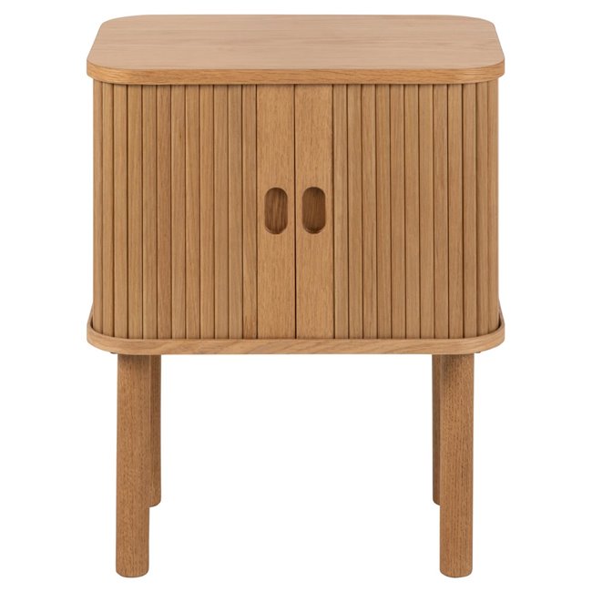 Bedside table Angley, natural color, H60x45x30cm 