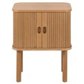 Bedside table Angley, natural color, H60x45x30cm 