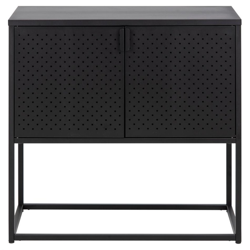 Sideboard Acevton, black, H80x82x40cm 