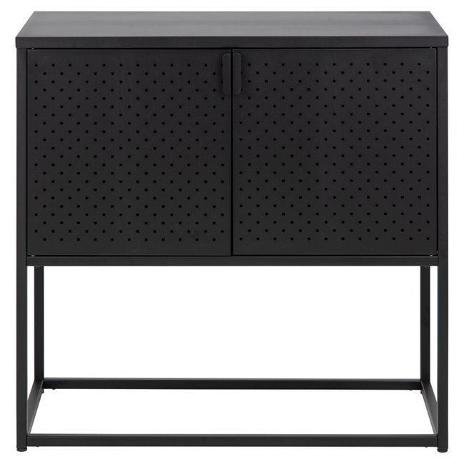Sideboard Acevton, black, H80x82x40cm 