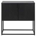 Sideboard Acevton, black, H80x82x40cm 