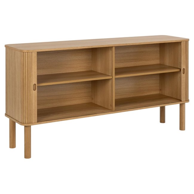 Sideboard Angley, natural color, H80x160x40cm 