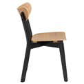 Dining chair Aroxby, set of 2 pcs, natural color, H79.5x45x55cm, seat height 42.5cm