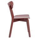 Dining chair Aroxby, set of 2 pcs, red, H79.5x45x55cm, seat height 42.5cm