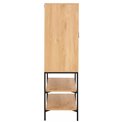 Cabinet Aipur, natural color, H140x80x40cm 