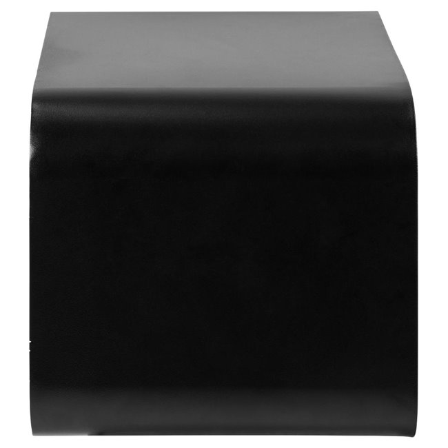 Bedside table Acliet, black, H23x35x25cm 
