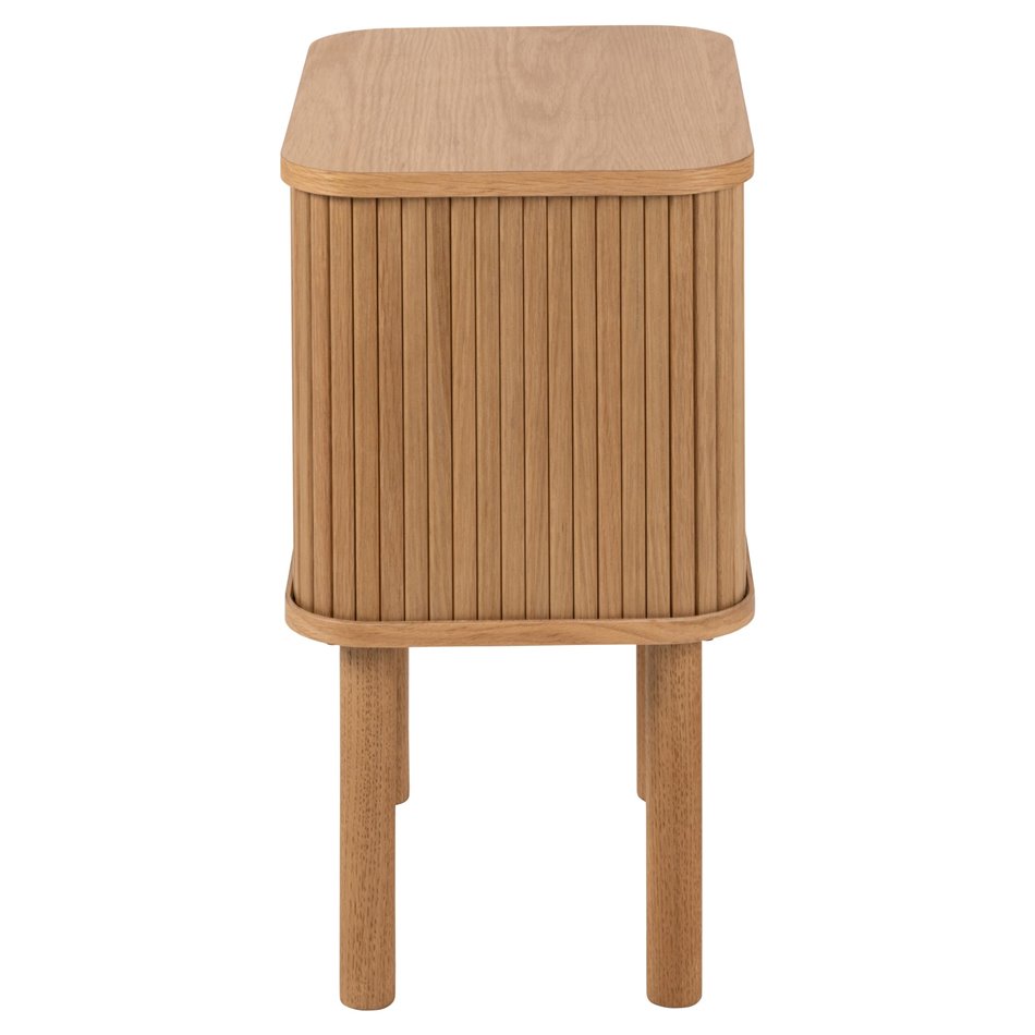 Bedside table Angley, natural color, H60x45x30cm 