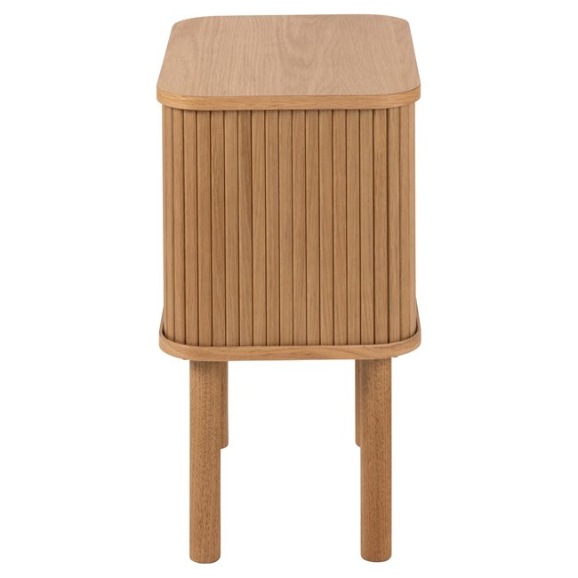 Bedside table Angley, natural color, H60x45x30cm 