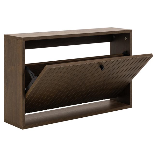 Shoe rack Albany, brown, H43x72x17cm 