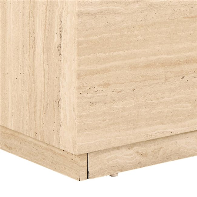 Coffee table set Aice, beige, H42x100x60cm 