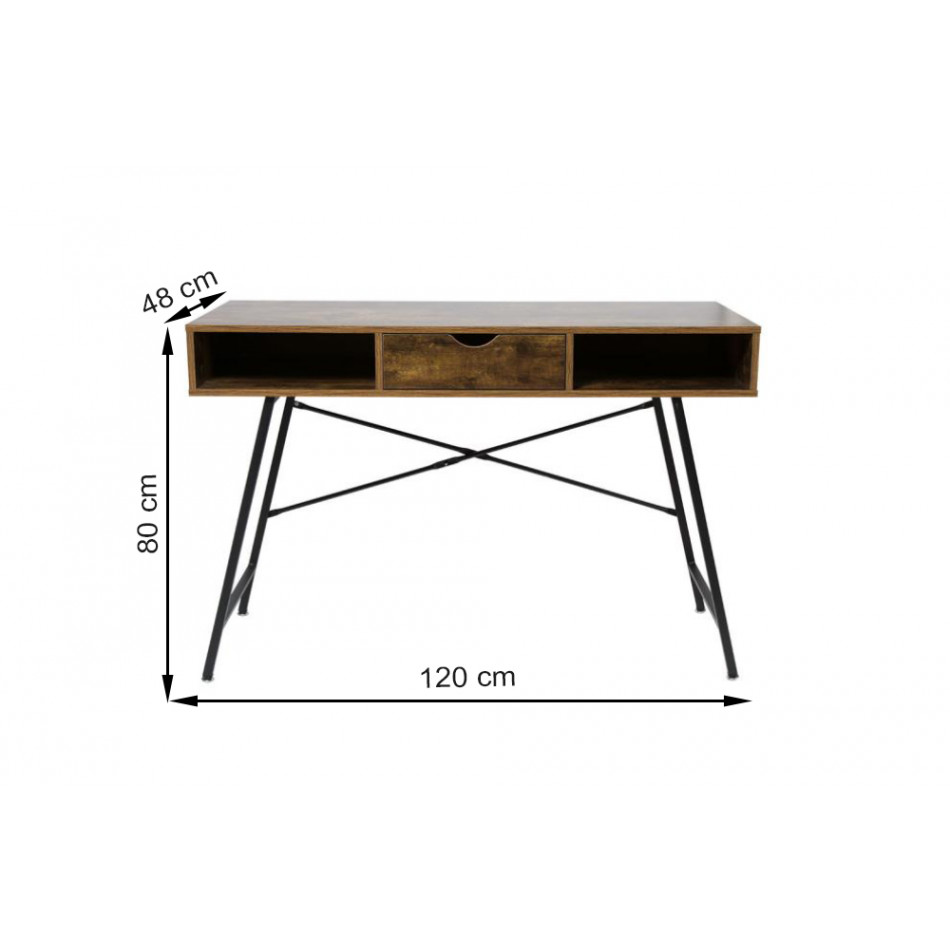 Письменный стол Ulises, 120x48x80.5cm