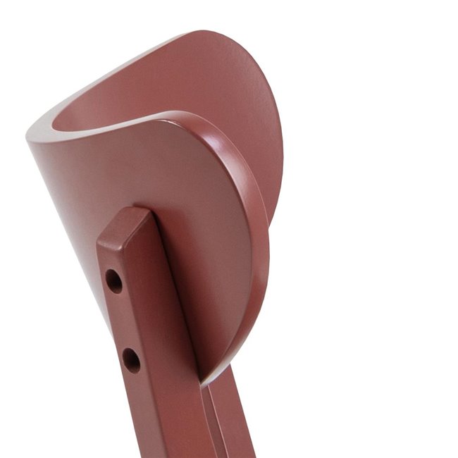 Dining chair Aroxby, set of 2 pcs, red, H79.5x45x55cm, seat height 42.5cm