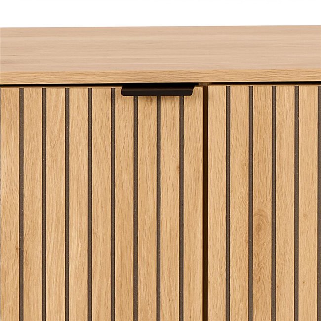 Sideboard Aipur, natural color, H70x180x40cm 
