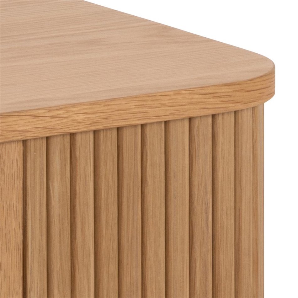Bedside table Angley, natural color, H60x45x30cm 