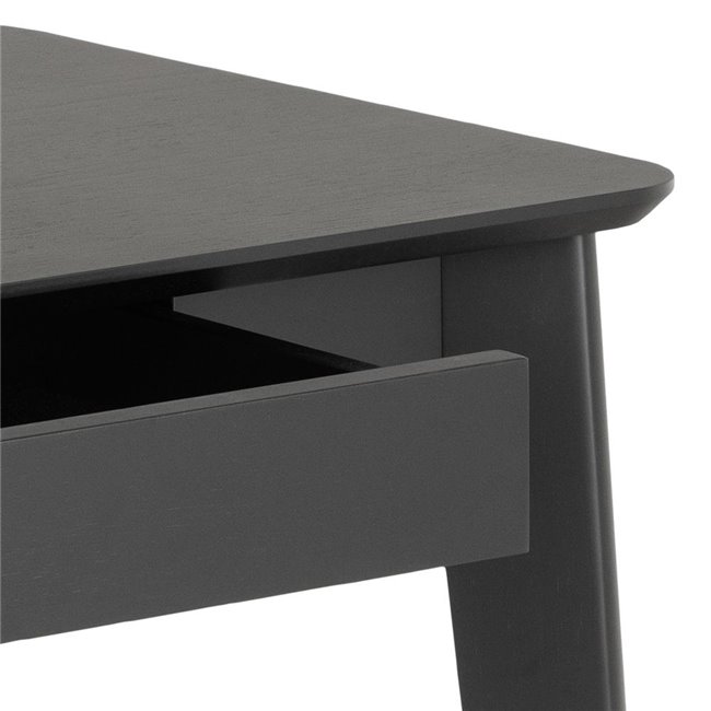Desk Aroxby, black, H75x100x50cm 