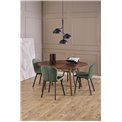 Dining chair Asra, set of 2 pcs, green, H86x50x58cm, seat height 47cm
