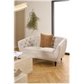 Sofa Aria, 2-seater, beige, H78x150x84cm, seat height 46cm