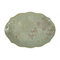 Serving plate Gran Via, green colour, 39x27x1.7cm