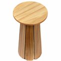 Side table D Appoint, natural, MDF, D30cm H55cm