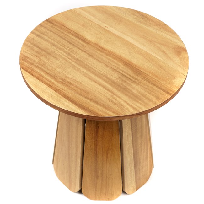 Side table D Appoint, natural, MDF, D45cm H45cm