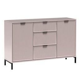 Cabinet Halink, old pink, metal/chipboard, H86x135x40.6cm 