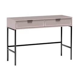 Console  Halink, old pink, metal/chipboard, H78x110x40.6cm 