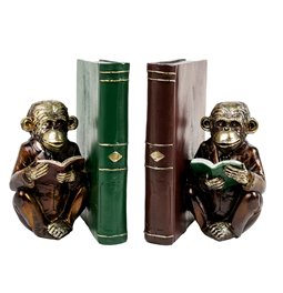 Bookend Monkey Bookend, set, H17x21x11.5cm