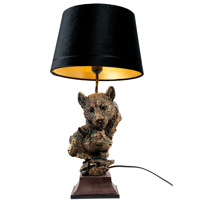 Table lamp Leopard, H43x17x14.5cm, E27 40W(MAX)